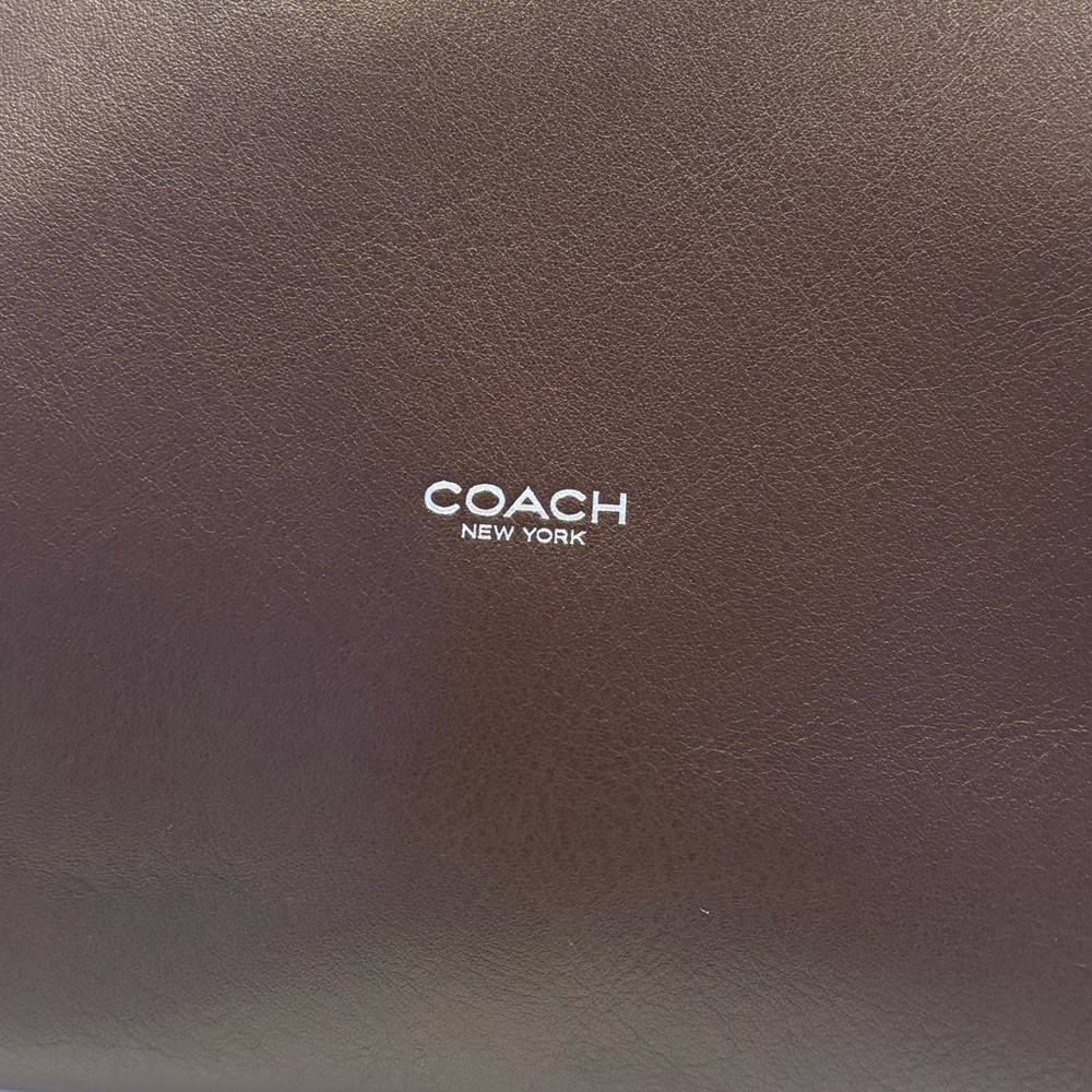 Coach Mott Messenger Bag 38/ Natural Grain Leather in Maple - Picture 2 of 12